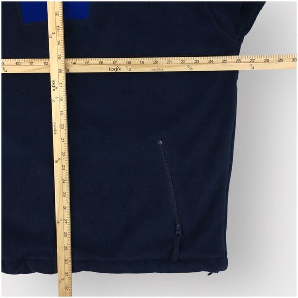 Vintage Columbia Mens Full Zip Fleece Jacket Size Oversize L Zip Pockets Blue‎ - Picture 8 of 8